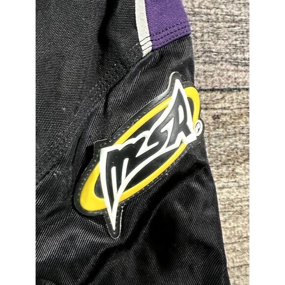 MSR Pants Mens 34x28 Moto Biker Purple Racing Adjustable Dirt Bike - Picture 5 of 10